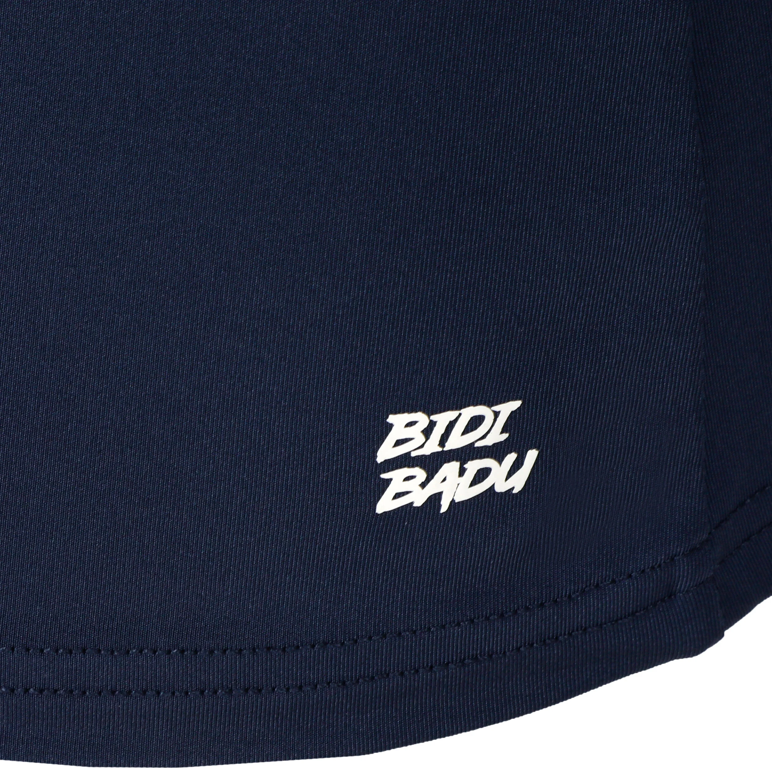 BIDI BADU Crew V-Neck Haut Manches Longues Femmes - Bleu Foncé