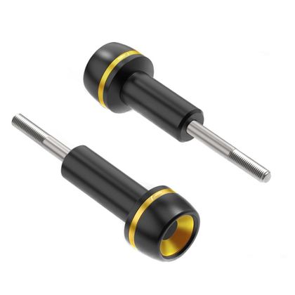 Pare-carter Rizoma KIT ROULETTES - Jaune