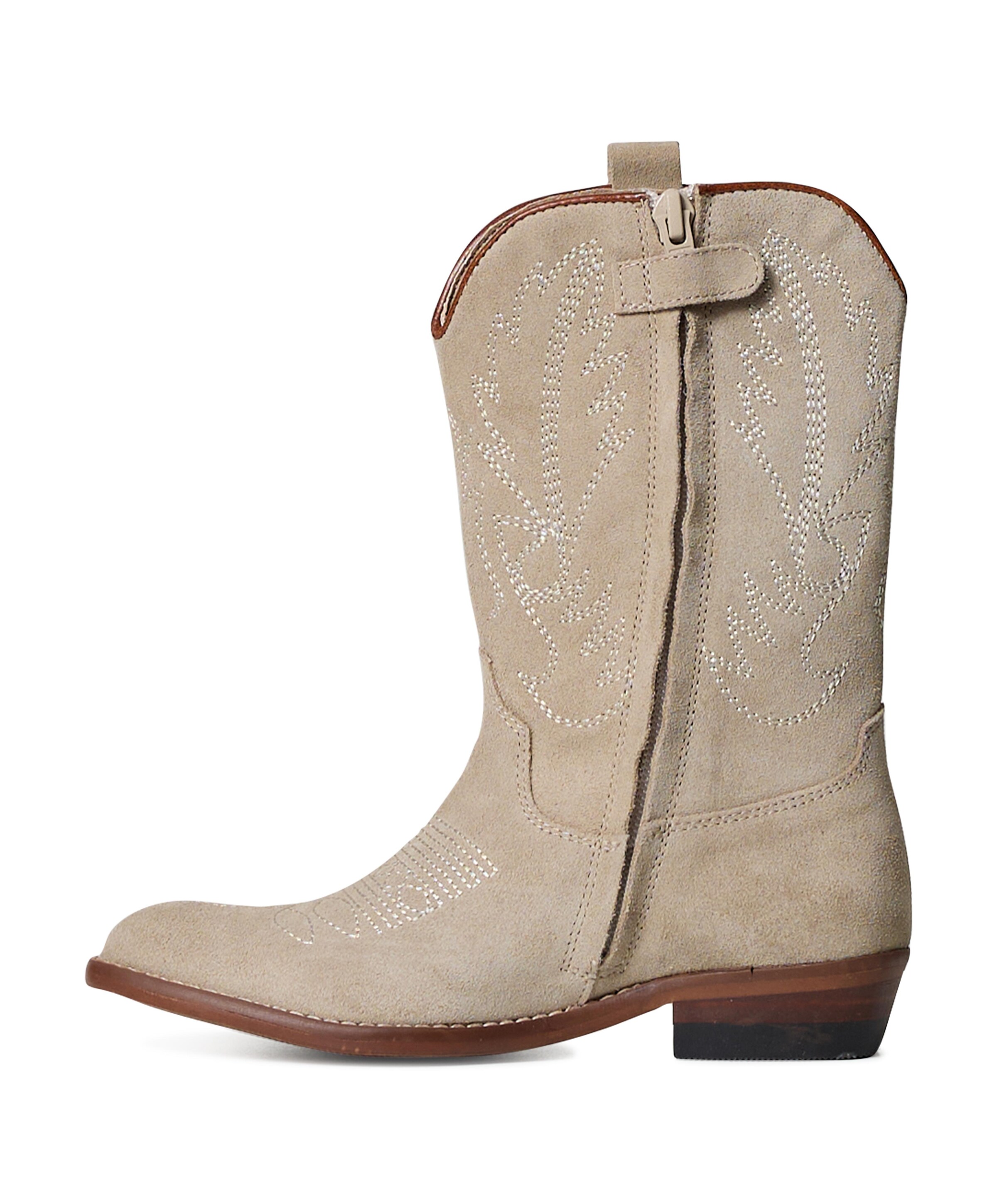 Clic! Country cuero meisjes laarzen beige
