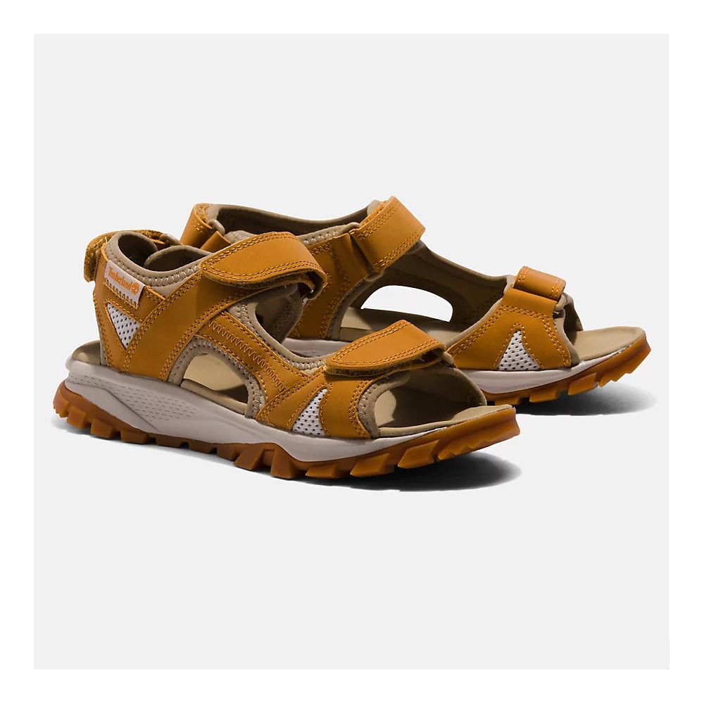 Timberland LINCOLN PEAK - Sandales Femme wheat leather
