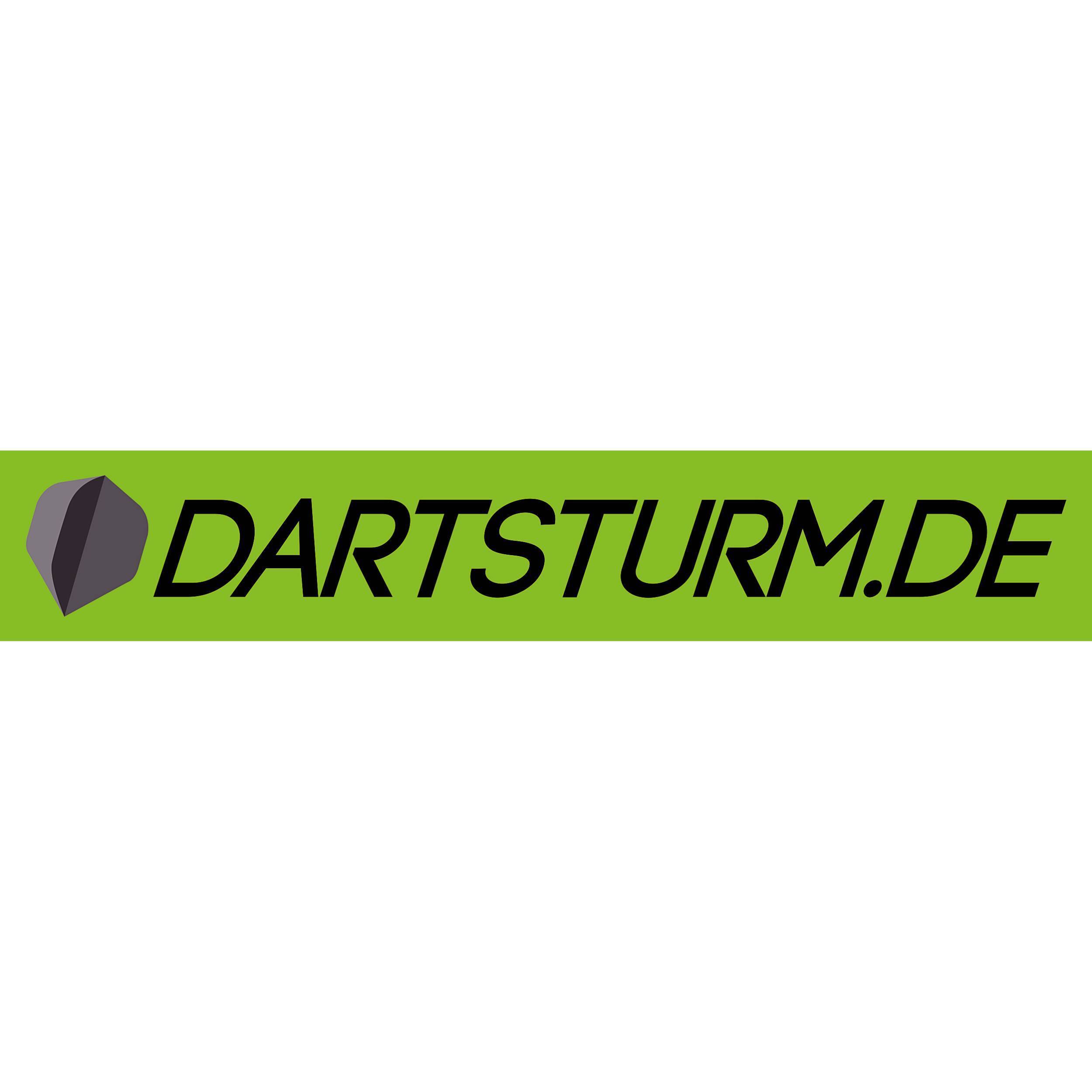 DartSturm - Aufkleber 21x3,5cm