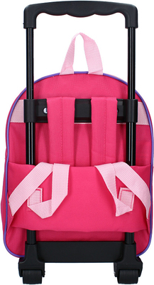 Peppa Gris 3D Trolley Trillekoffert Friends Around Town, Rosa