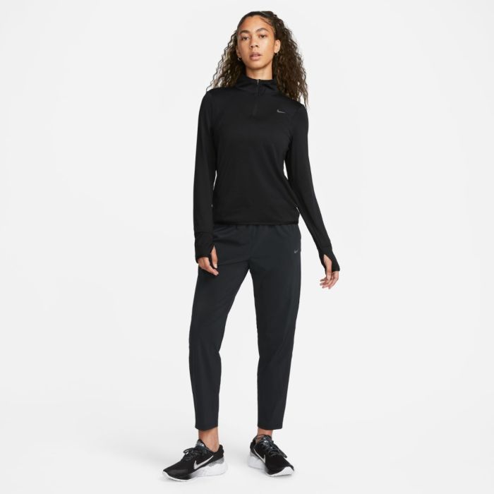 Nike Dame Trøjer Dri-FIT Swift Element UV Half Zip Sort