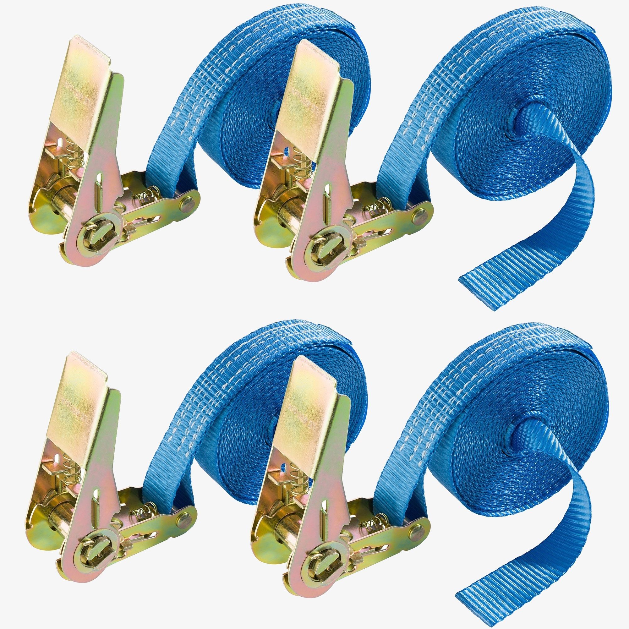 Spanngurt 6m, 25mm, einteilig, 0,8T, 10 Stück