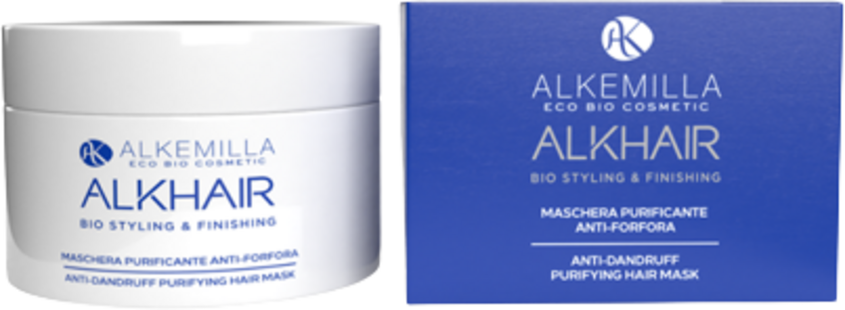 Alkemilla Eco Bio Cosmetic  ALKHAIR Klärende Haarmaske, 200 ml