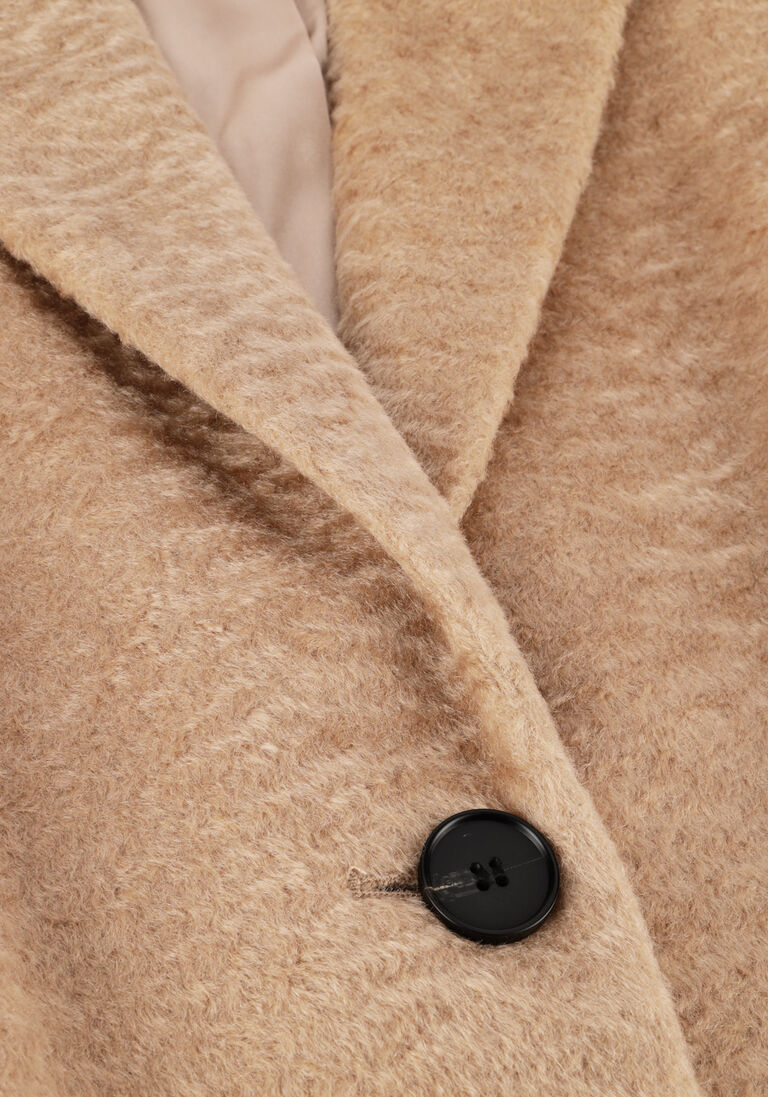 CO\\'COUTURE camel co'couture blazer fluffy oversize blazer