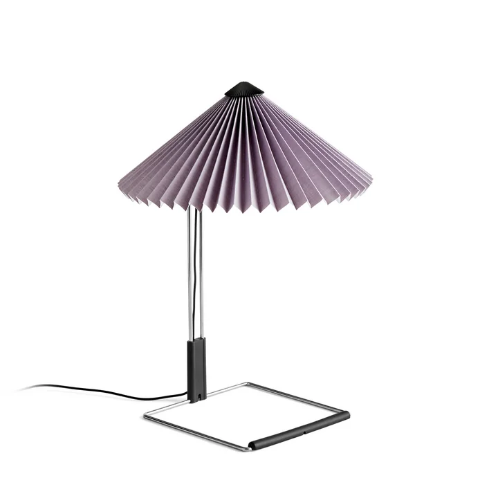 HAY - Matin LED Tischleuchte S, lavendel / mirror
