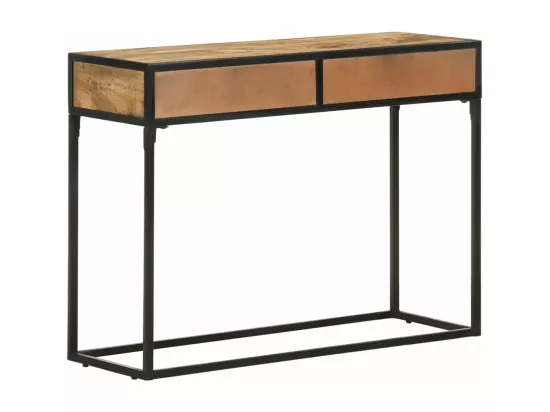 Table console 100x35x75 cm Bois de manguier massif