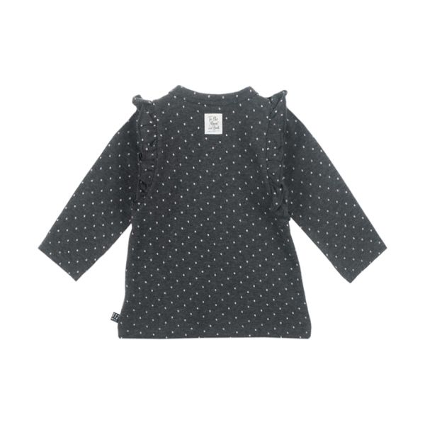 Feetje Dots T-Shirt Antraciet Melange Mt. 44