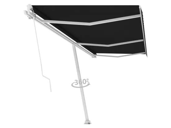 Auventanuel rétractable sur pied 600x350 Anthracite