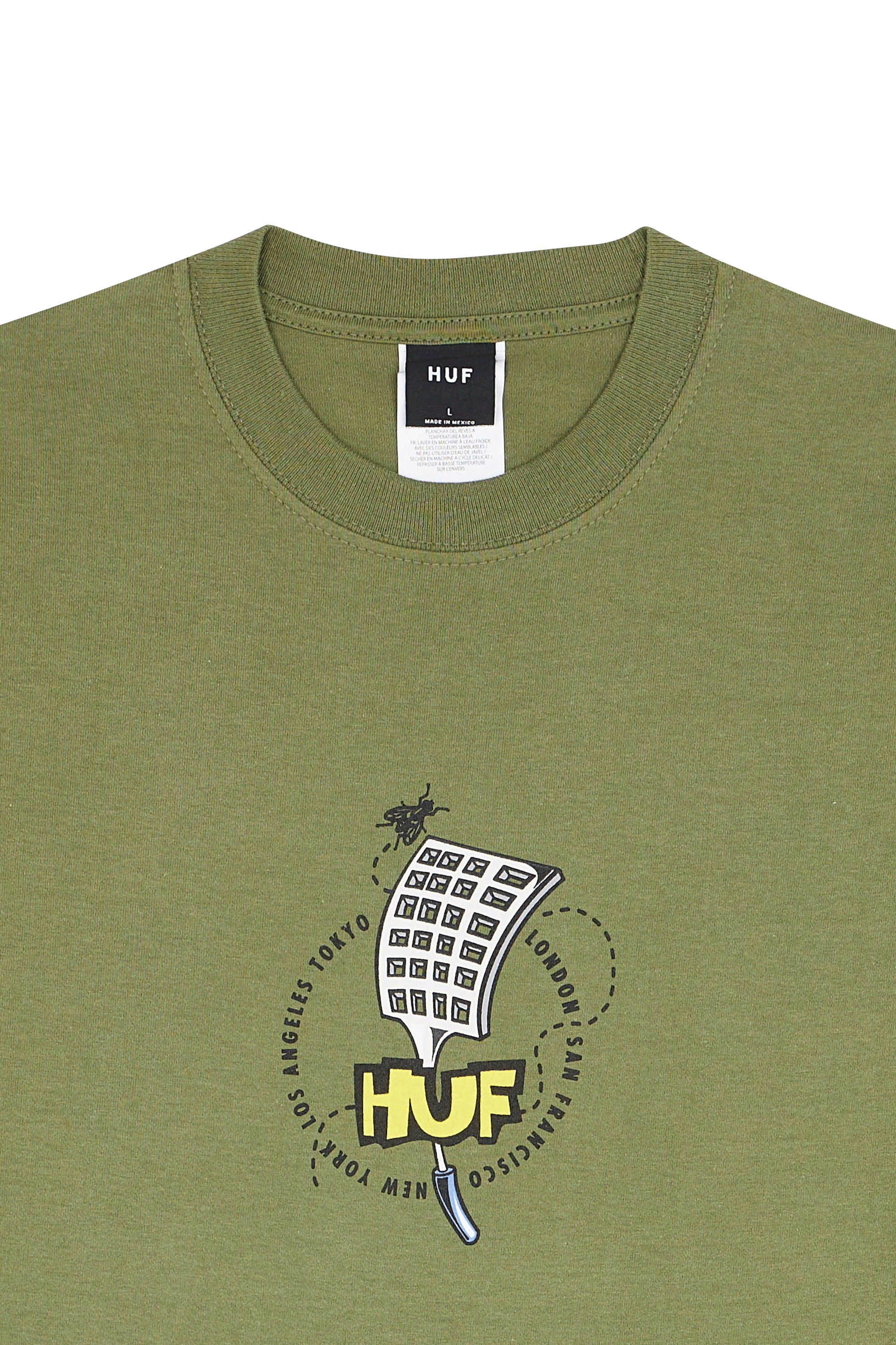 HUF T-shirt  SWAT TEAM Vert