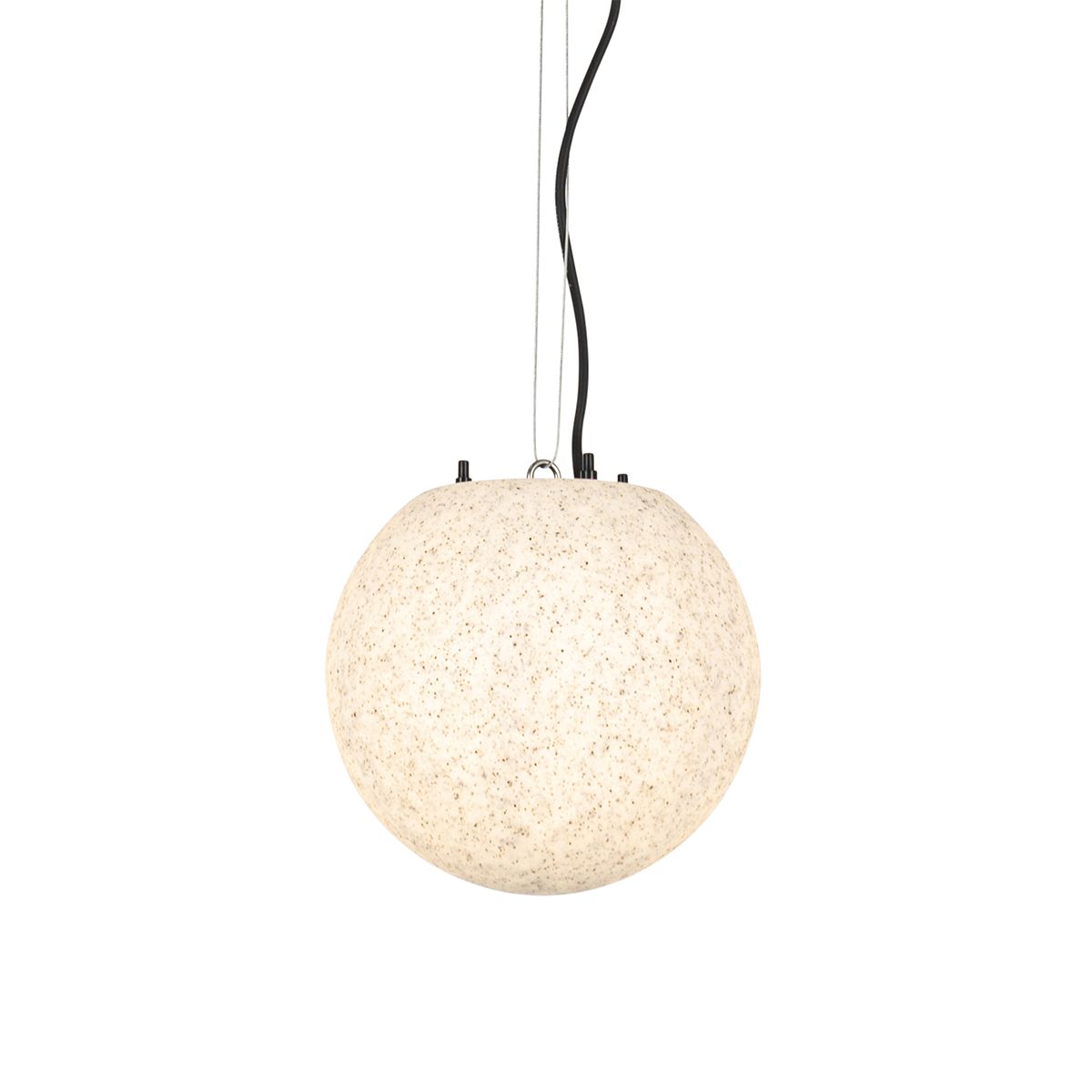 Moderne buitenlamp grijs 25 cm IP65 - Nura