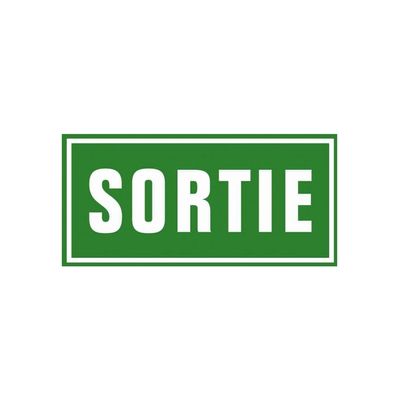 Pickup - Pictogramme - Sortie - 300 x 150 mm