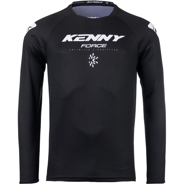Kenny - Maillot Force Solid Noir / Blanc