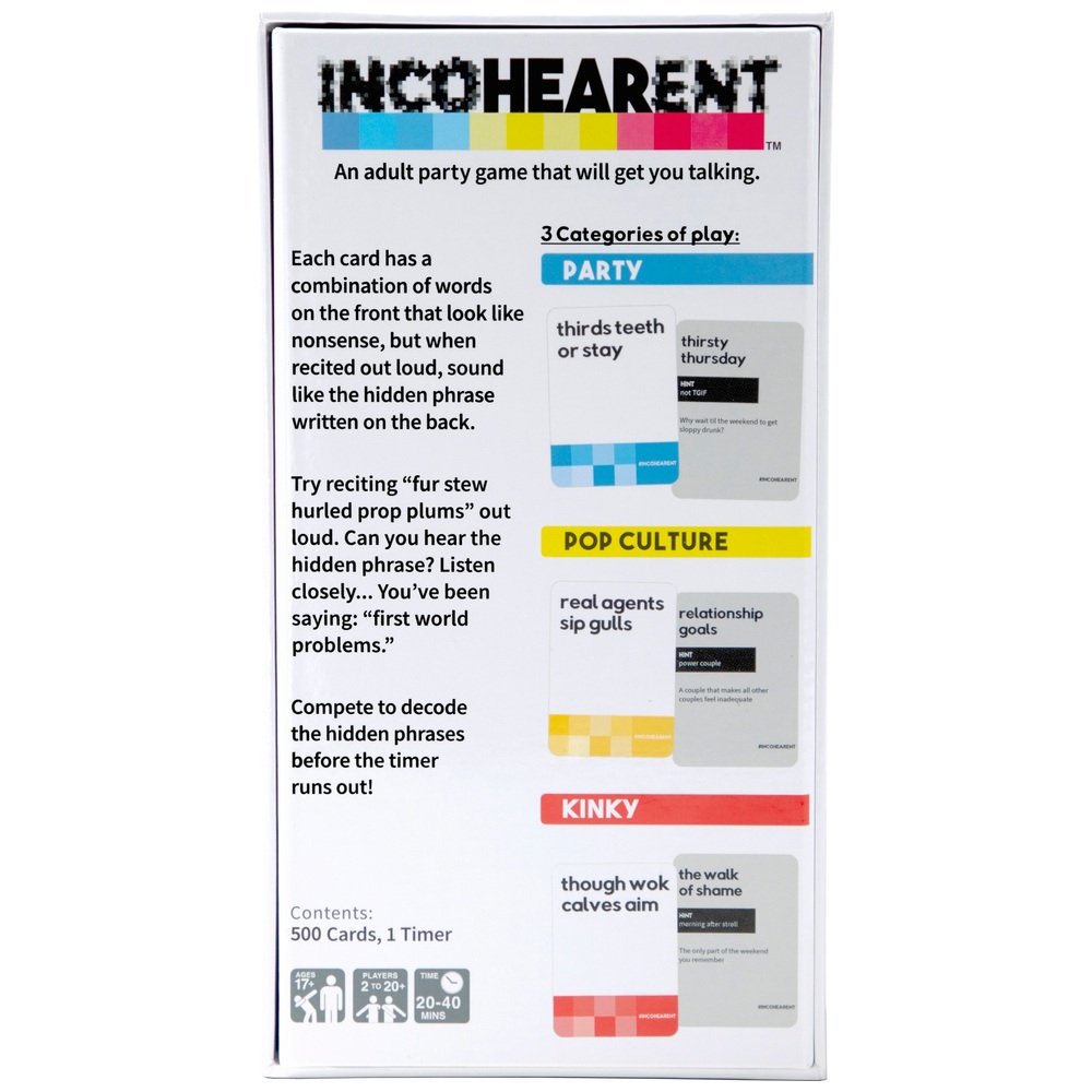 Incohearent Brettspiel