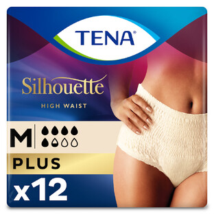 TENA Silhouette Plus High Waist Crème M 12ST