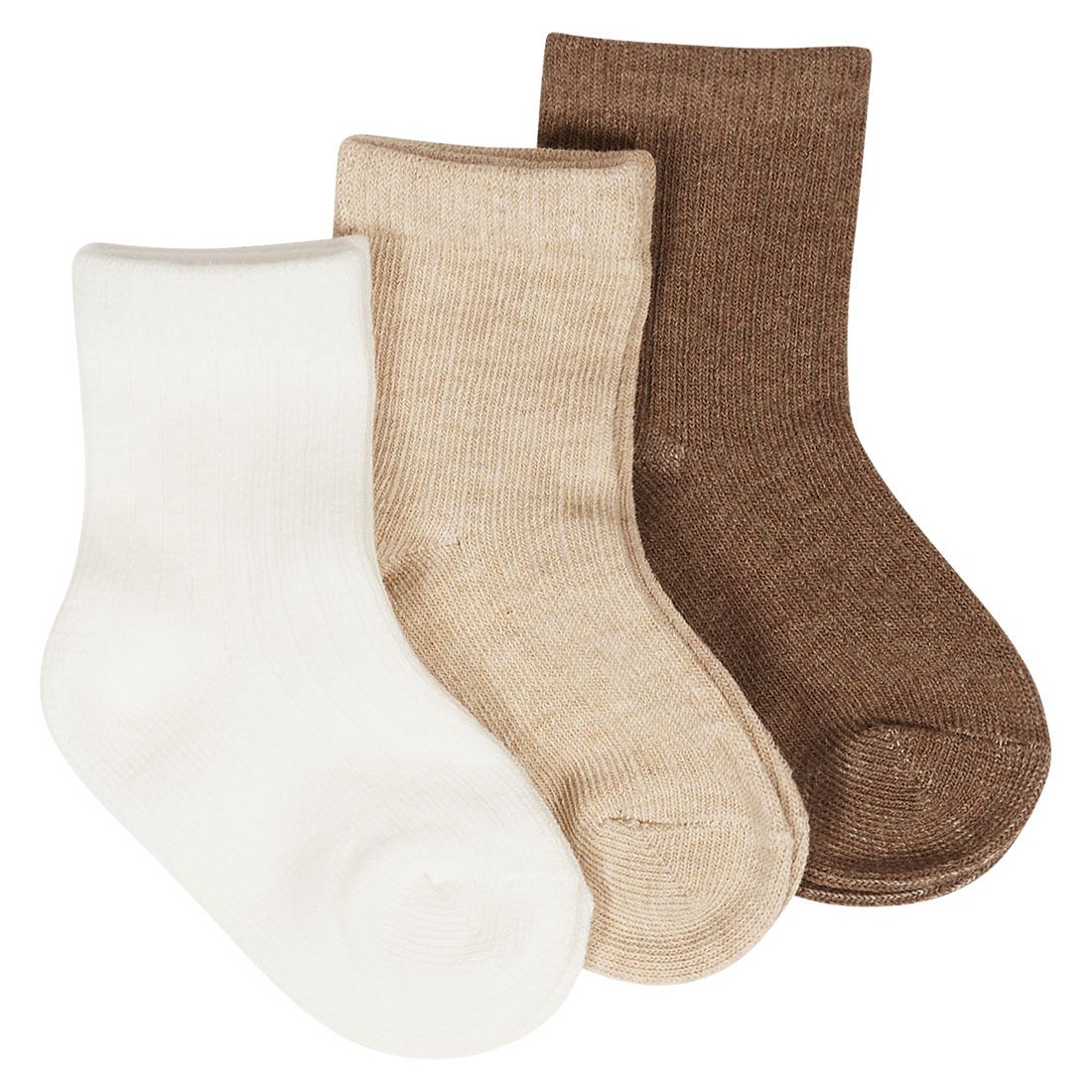 Sokker ribbestrikket 3pk