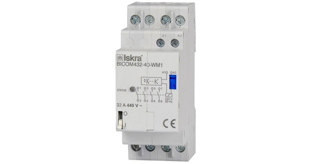 QubinoBICOM432-40-WM1 4P schakelaar
