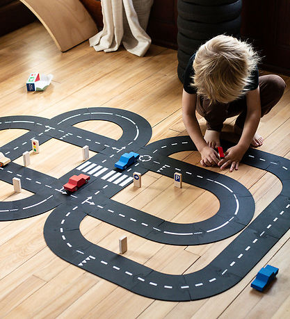 Waytoplay Holzspielzeug - Ampeln und Verkehrsschilder