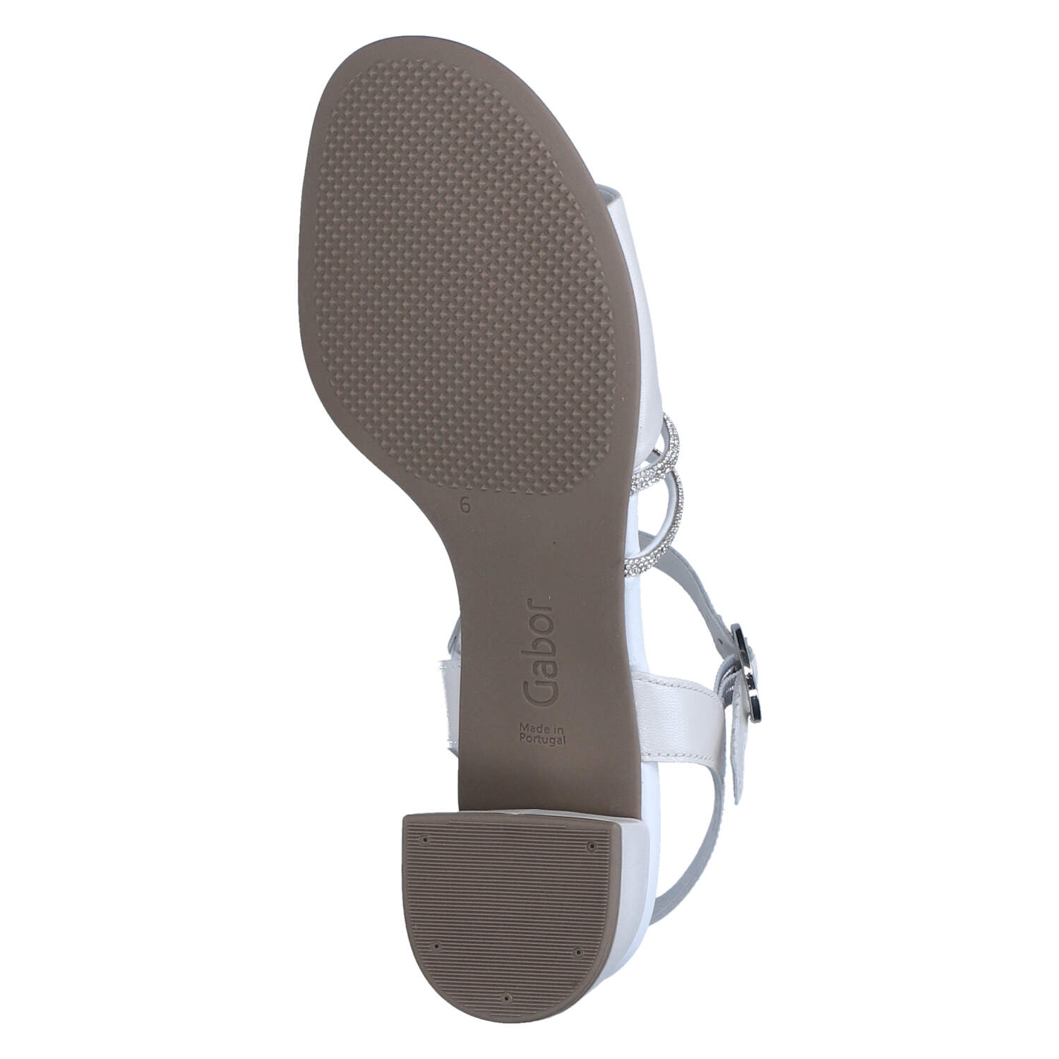 Gabor Riemchensandaletten - offwhite