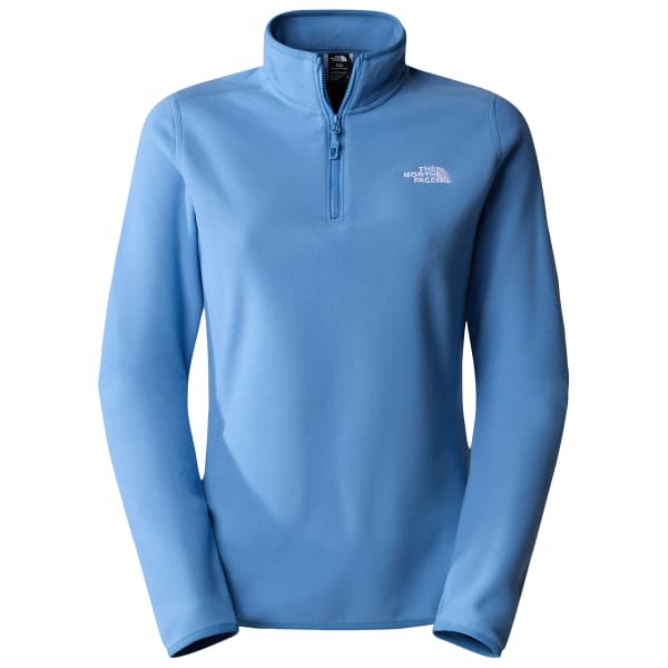 Sweat polaire THE NORTH FACE W 100 GLACIER 1/4 ZIP INDIGO STONE