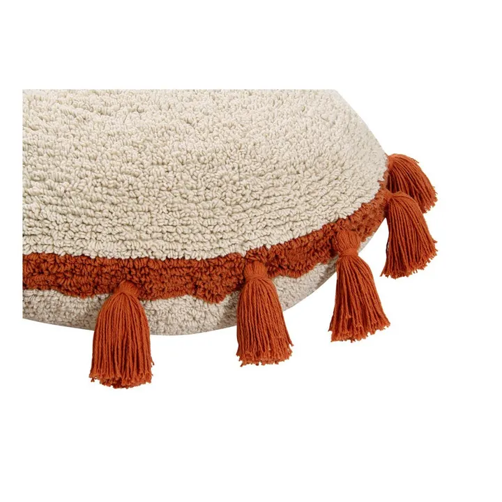 Lorena Canals Coussin de sol Circle | Terracotta