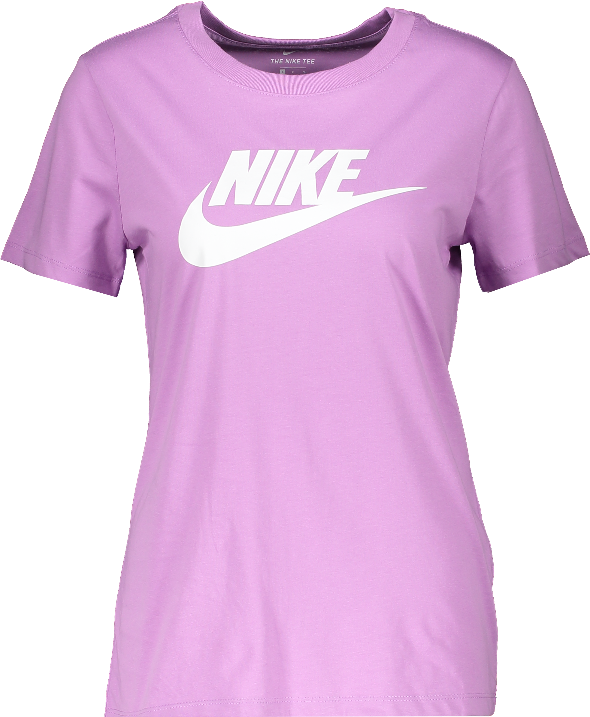 Nike Essential T-Shirt Damen Lila Weiss F591
