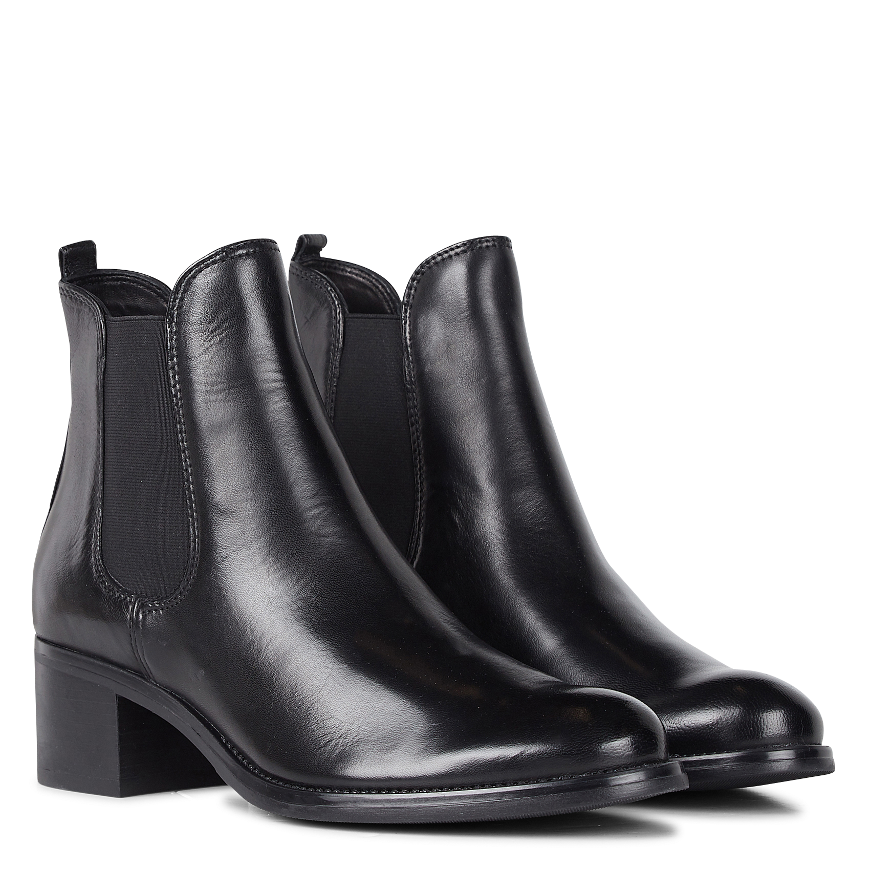 CALCUTTO - Bottines en cuir | Noir