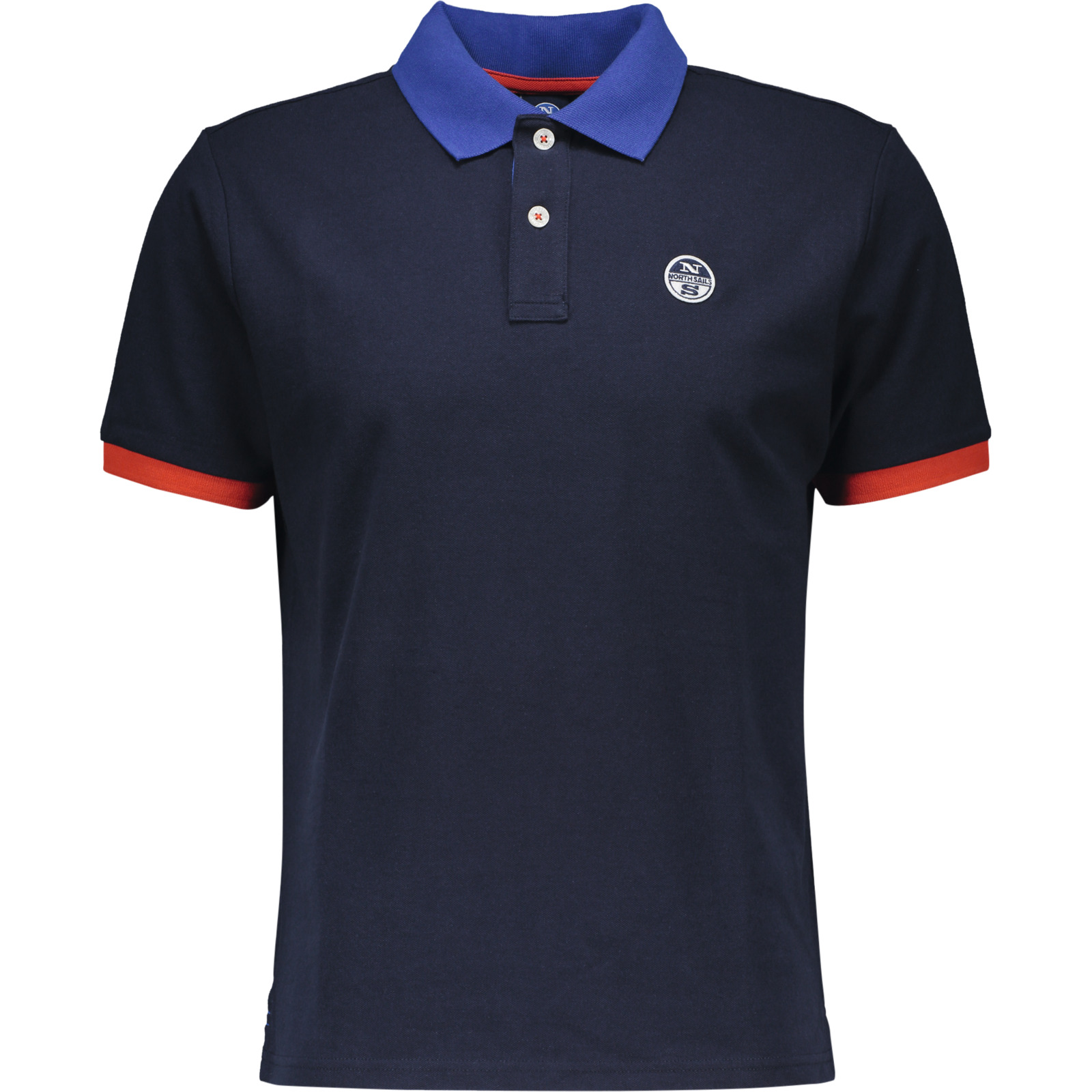 North Sails Herren-Poloshirt Logokragen M, dunkelblau