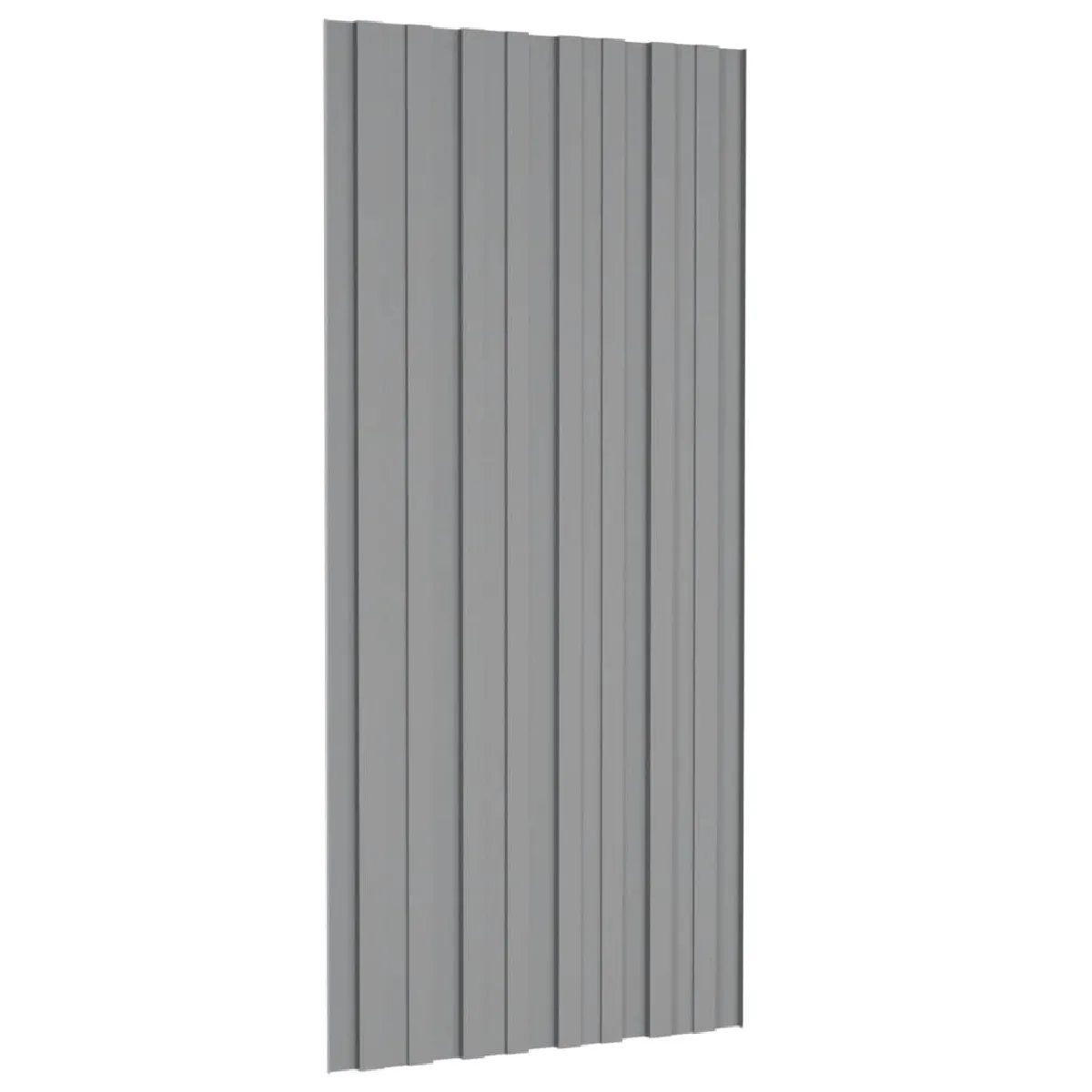 vidaXL Panneaux De Toiture - Gris