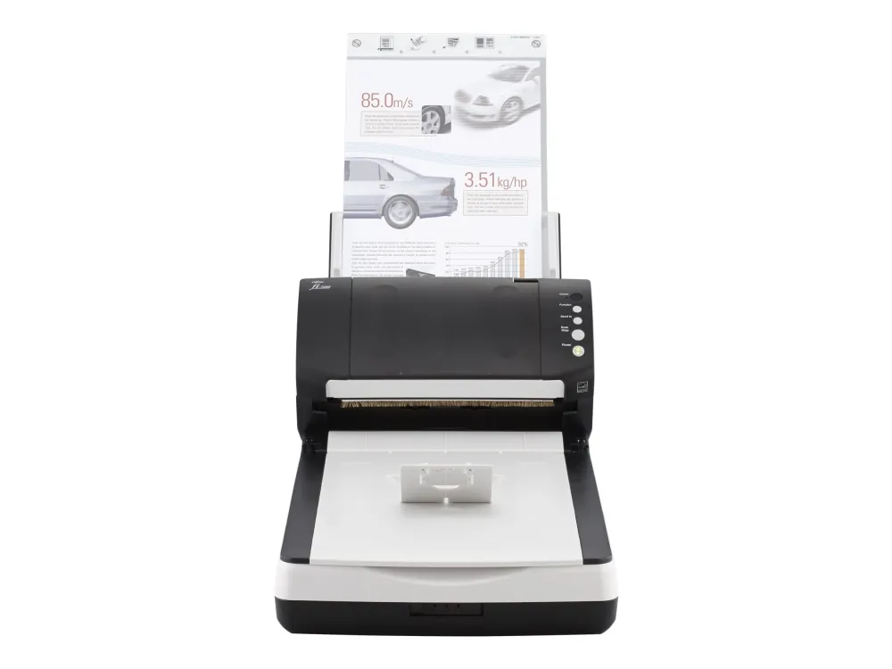 Ricoh fi 7240 - Dokumentscanner - Triple CCD - Duplex - 216 x 355.6 mm - 600 dpi x 600 dpi - op til 40 ppm (mono) / op til 40 ppm (farve) - ADF (80 ark) - USB 2.0