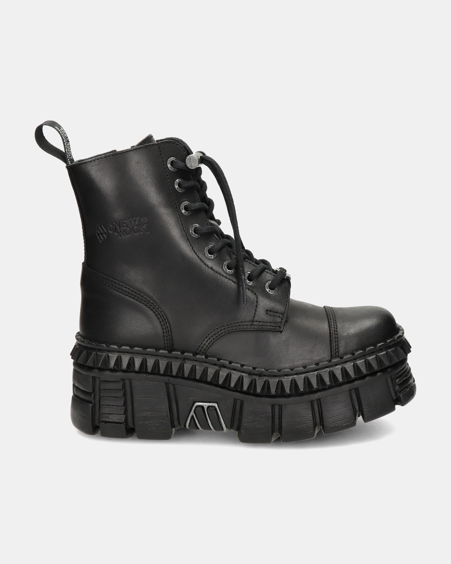 New Rock Veterboots  - zwart