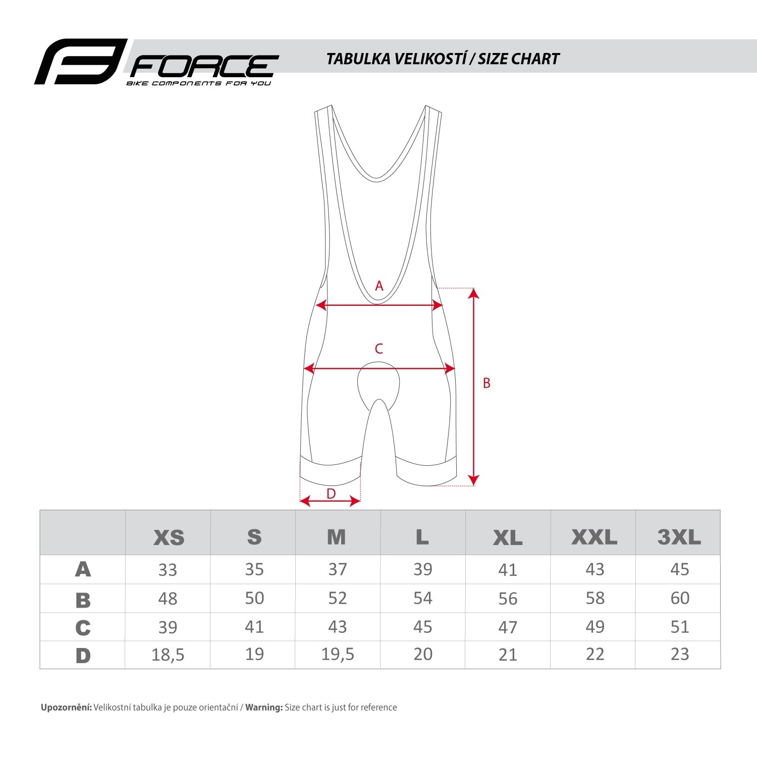 Force B51 Bibshorts med seler og indlæg Sort/Blå