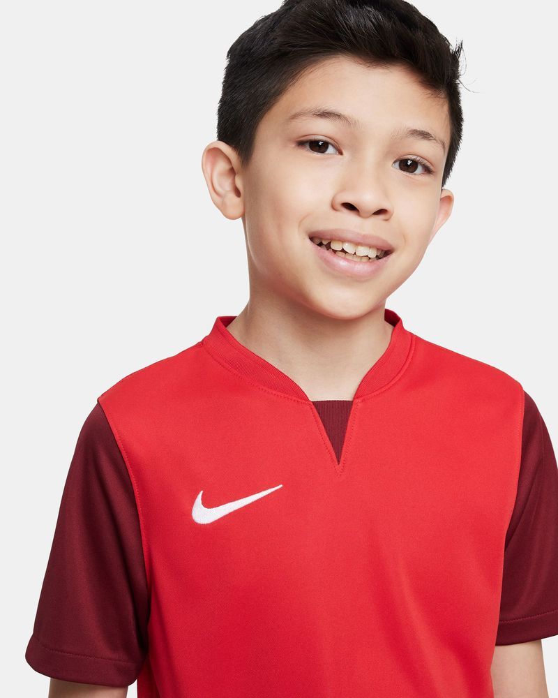 Maillot de football Nike Trophy V Rouge pour enfant