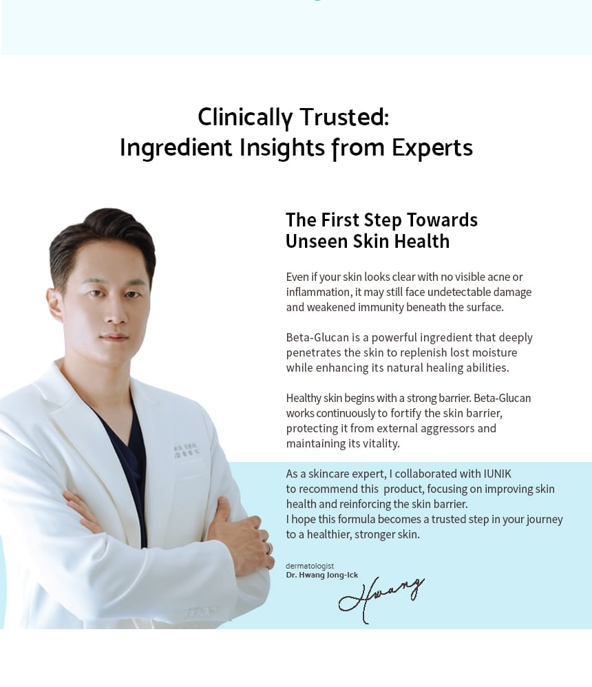iUNIK - Beta-Glucan Power Moisture Serum