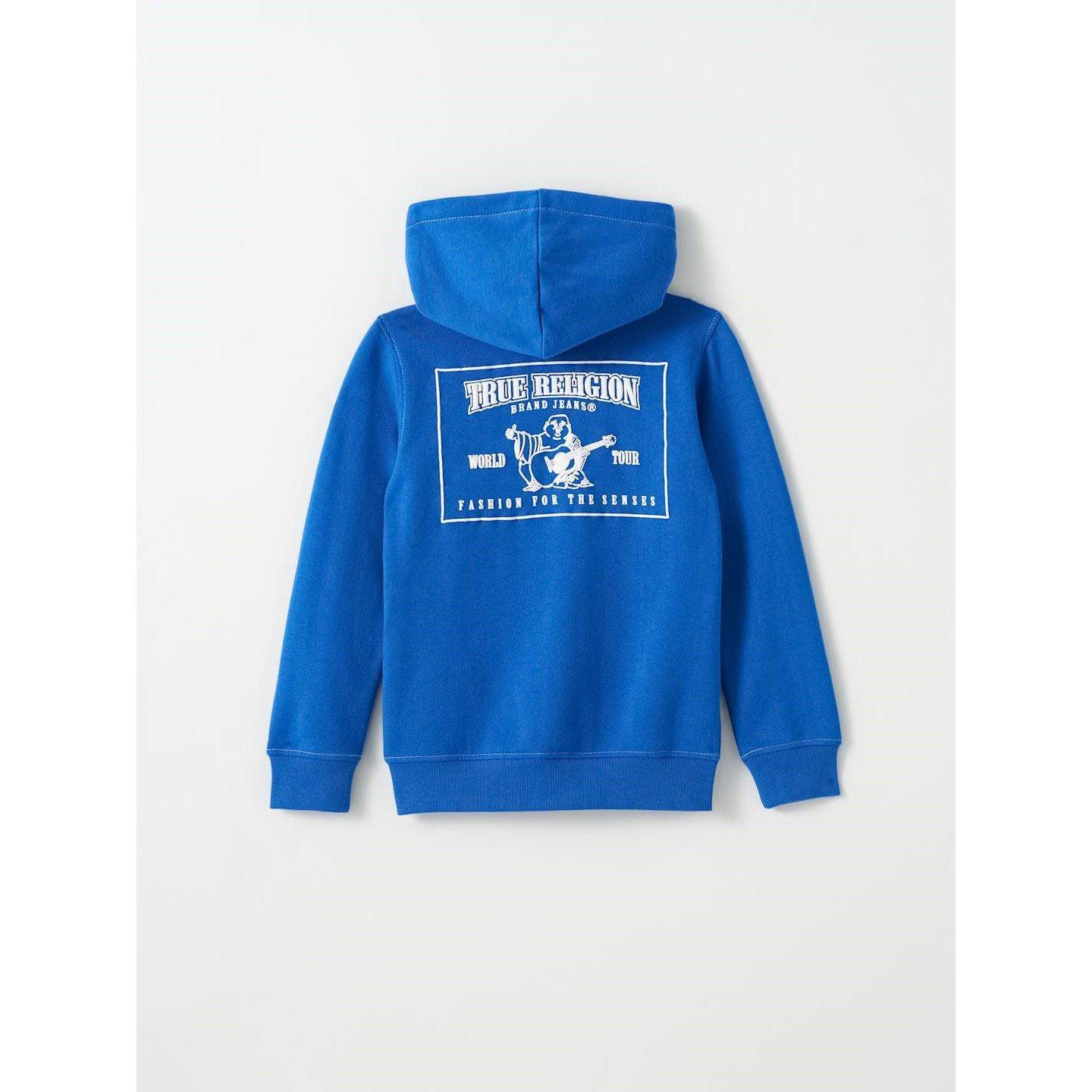 True Religion TR Embroidered Full Zip Hoodie Juniors
