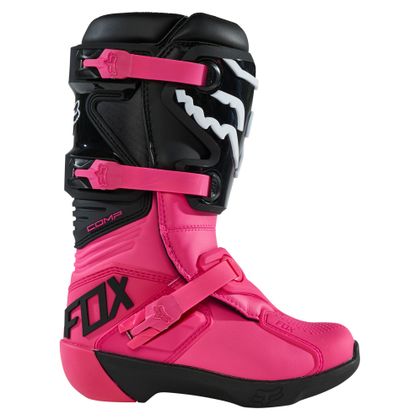 Bottes cross Fox ENFANT COMP - BLACK PINK - Rose / Noir