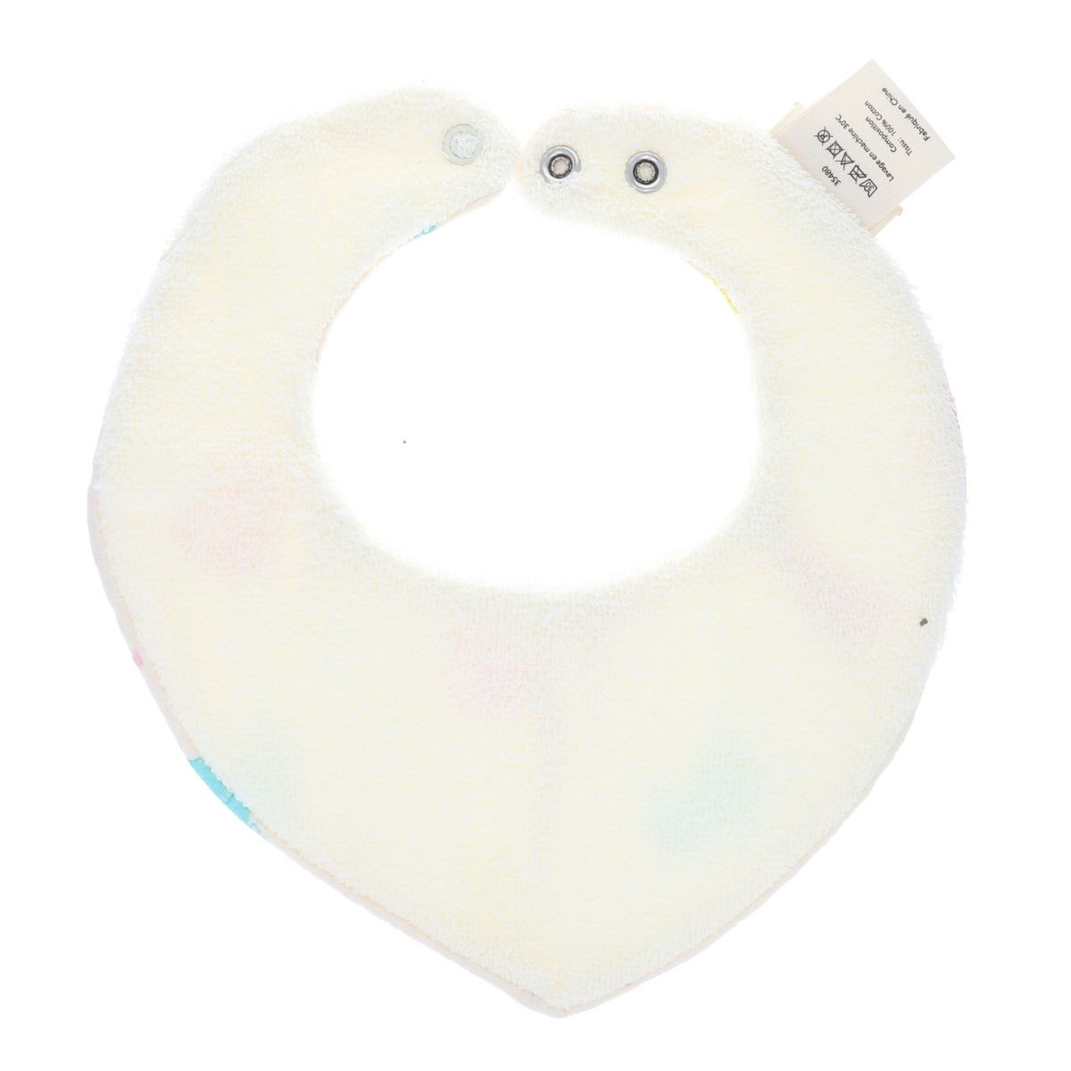 Bavoir bandana éponge chats pastel - Miaou Jolie saison