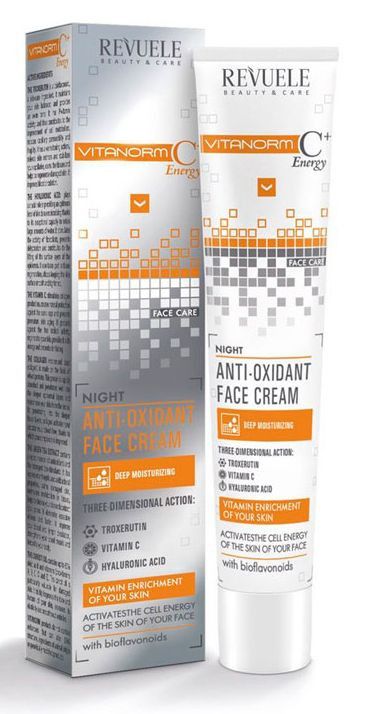 Crema antioxidante de noche Vitanorm C Cremas hidratantes faciales