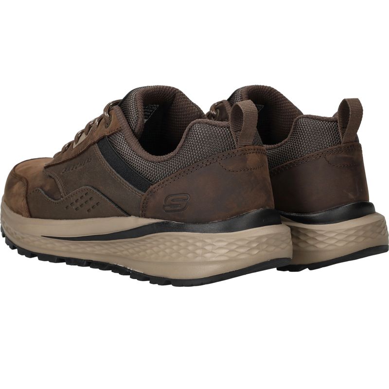 Skechers Relaxed fit Slade Peralto Sneakers Bruin Heren