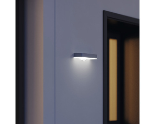 Steinel Solar Sensor LED Buitenwandlamp 3000K XSolar SOL-O S zilver