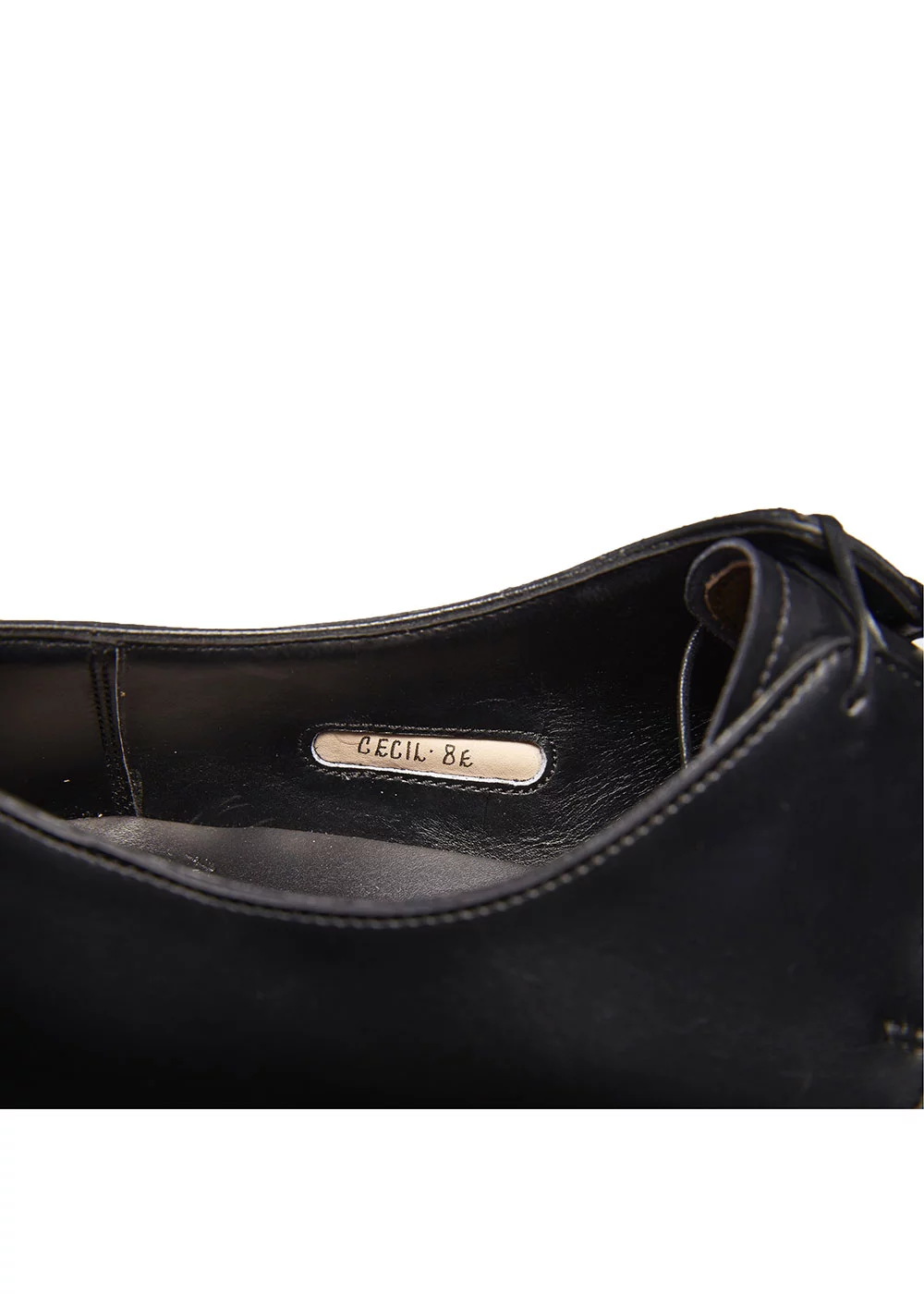 DERBIES CECIL VEAU NOIR