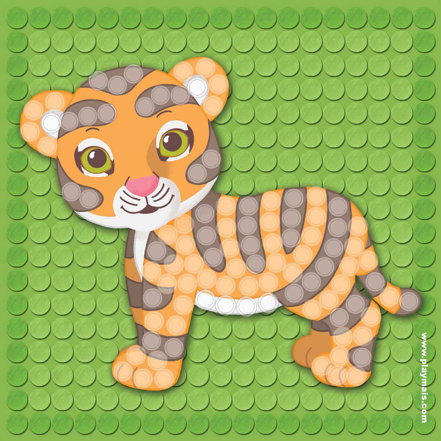 PlayMais Mosaic Dierentuindieren