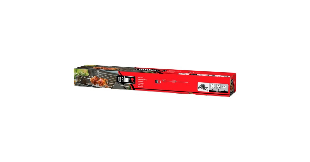 WeberBraadspit - Genesis II 200/300 serie rotisserie