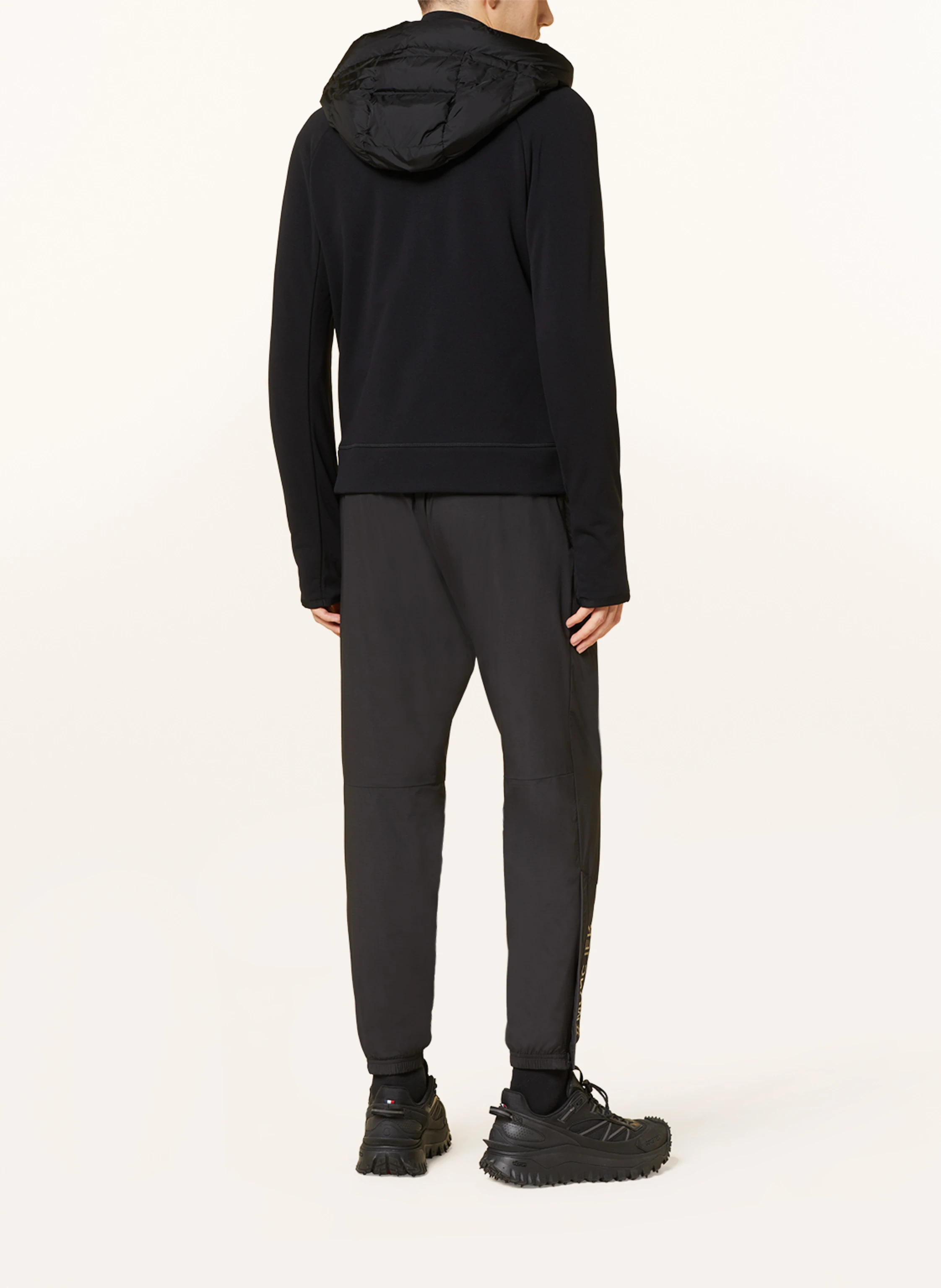 MONCLER GRENOBLE Daunenjacke im Materialmix