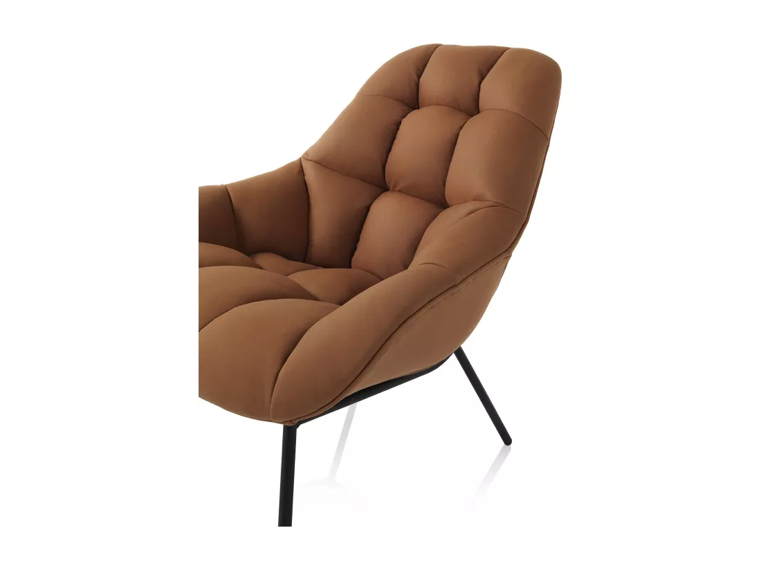 Fauteuil CARLA brun