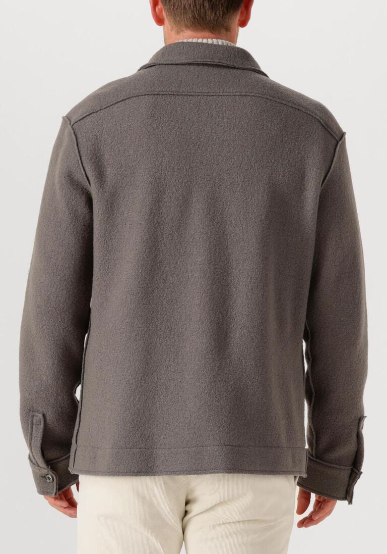 taupe xacus overshirt overshirt