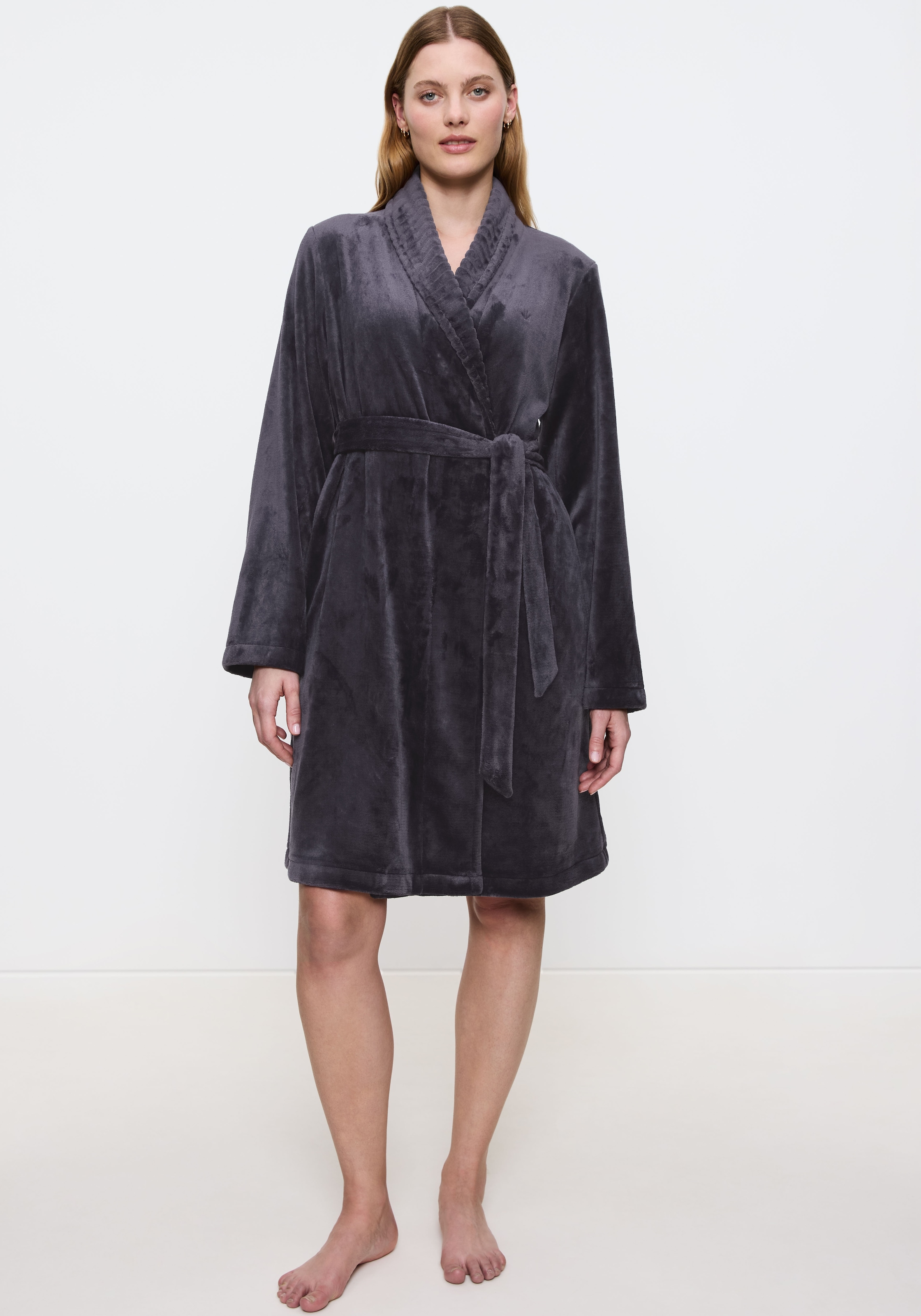 Triumph Morgenmantel »Robes Fleece Robe 01«, 2 Stk. warmer Morgenmantel