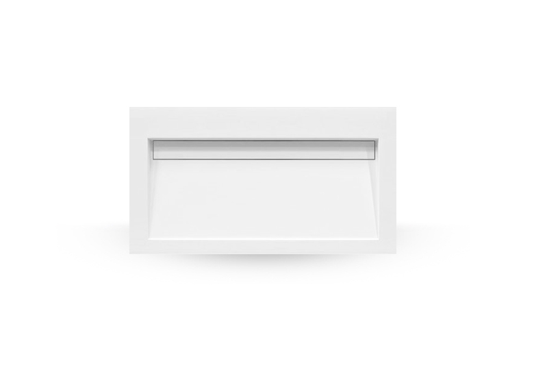 SSI Design Stretto Solid Surface Wastafel 90x45.5cm
