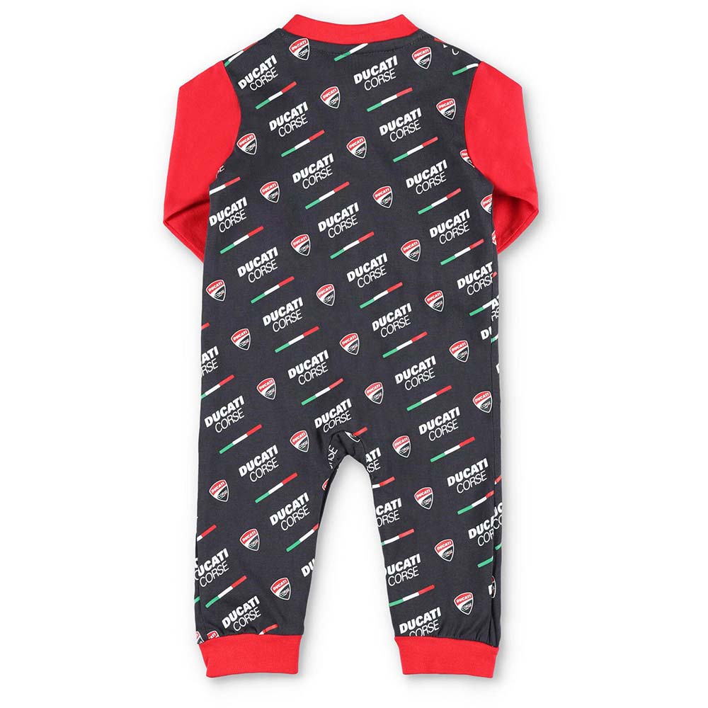 ducati racing - Pyjama bébé Corse Gris / Rouge